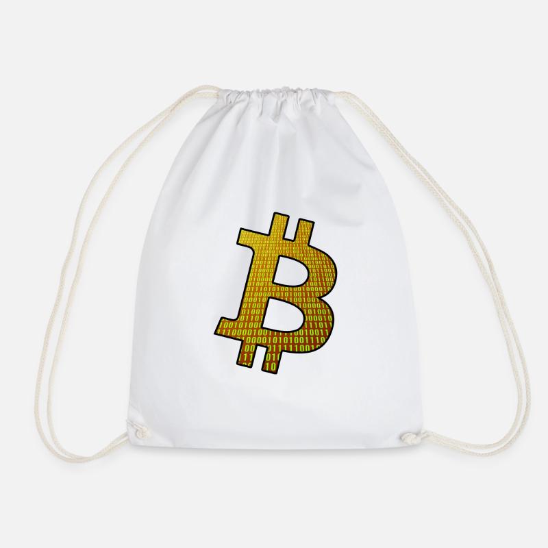 Bitcoin - Turnbeutel - Weiß