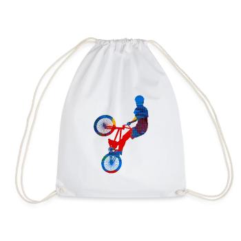 BMX - Sac de sport léger - blanc - Devant