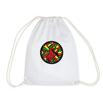 Reggae eu - Drawstring Bag - white - Front