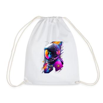 Astronaute - Sac de sport léger - blanc - Devant