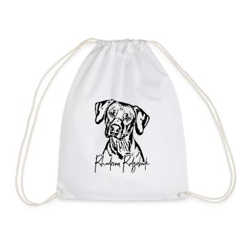 RHODESIAN RIDGEBACK Portrait de chien Wilsigns - Sac de sport léger - blanc - Devant