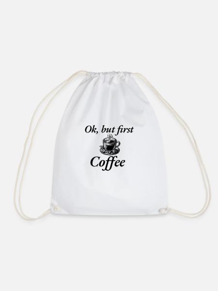 Coffee - Turnbeutel - Weiß