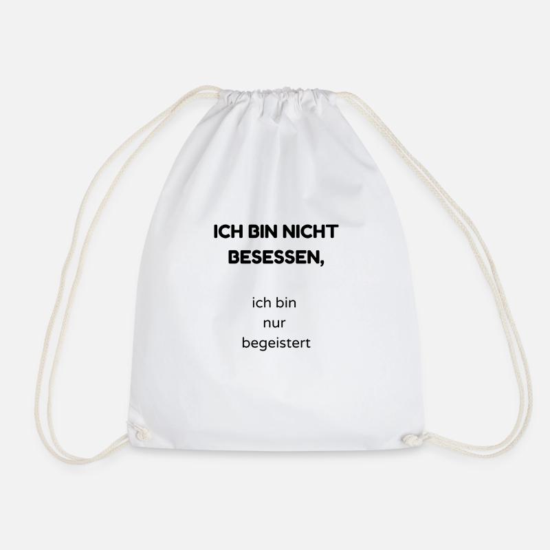 besessen - Turnbeutel - Weiß