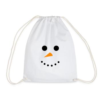 shirt de Noël - Sac de sport léger - blanc - Devant