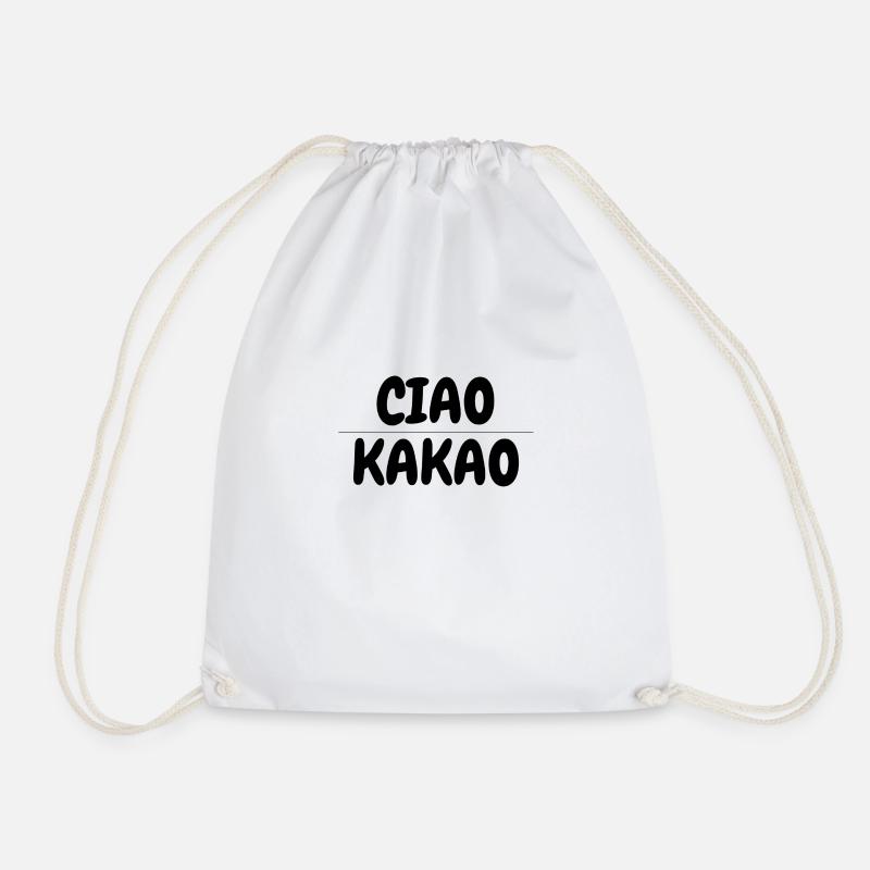Ciao Kakao - Turnbeutel - Weiß