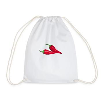 Chili - Drawstring Bag - white - Front