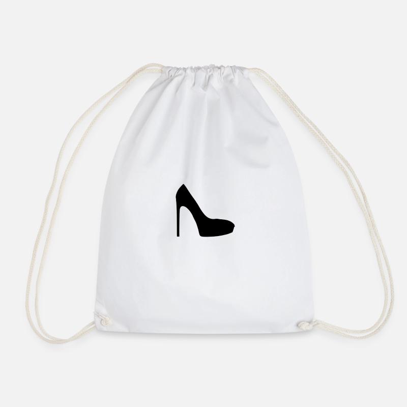 chaussures à talon - Sac de sport léger - blanc