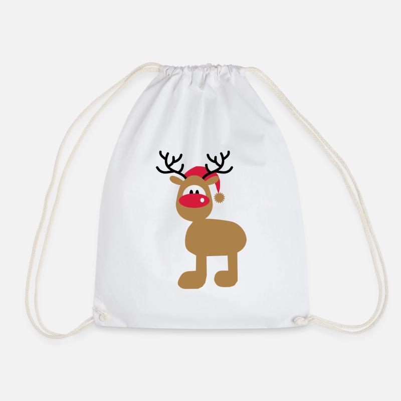 Weihnachten - Turnbeutel - Weiß