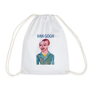 Van Gogh - Turnbeutel - Weiß - Vorne