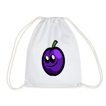 Happy Plum - Turnbeutel - Weiß - Vorne
