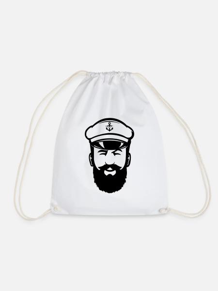 Captain - Turnbeutel - Weiß