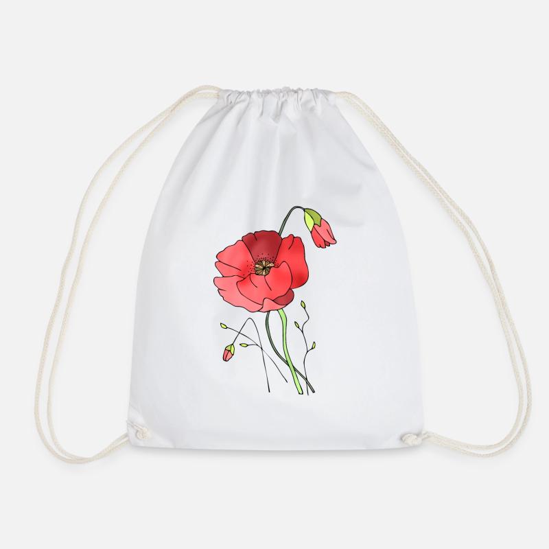 Fleur - Sac de sport léger - blanc