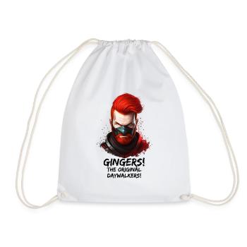Gingers - The Original Daywalkers - Drawstring Bag - white - Front