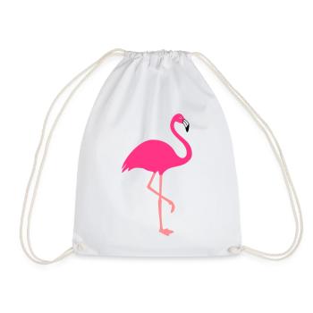 Flamingo - design animal - Sac de sport léger - blanc - Devant