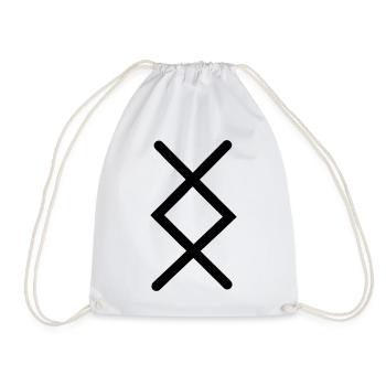 Fertilité d’Ingwaz - Sac de sport léger - blanc - Devant