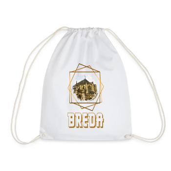 Breda Pays-Bas Ville Skyline Home Amour - Sac de sport léger - blanc - Devant