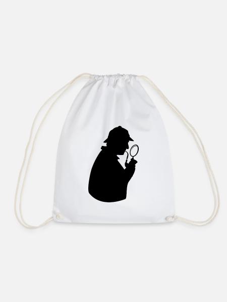 sherlock holmes 147255 - Turnbeutel - Weiß