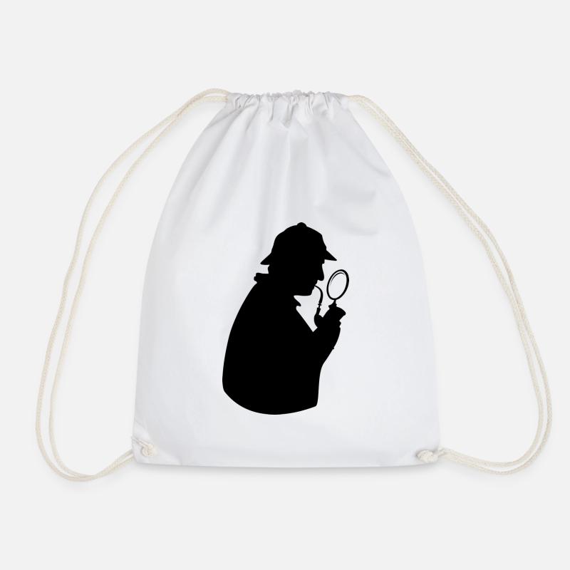 sherlock holmes 147255 - Turnbeutel - Weiß