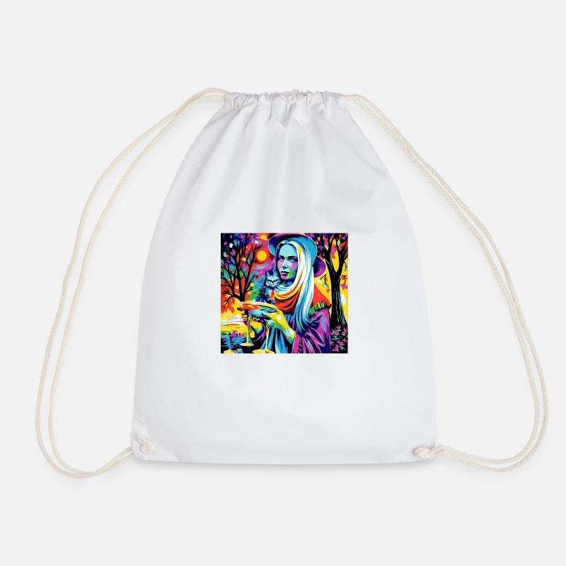 Sorcière - Sac de sport léger - blanc