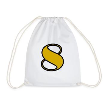 8. 8 ANS. 8e ANNIVERSAIRE. ANNIVERSAIRE 8 ANS - Sac de sport léger - blanc - Devant
