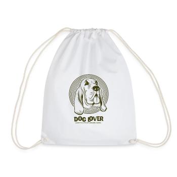 Dog Lover i love dogs animal lovers - Turnbeutel - Weiß - Vorne