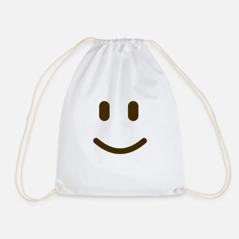 Keep Smile - Turnbeutel - Weiß