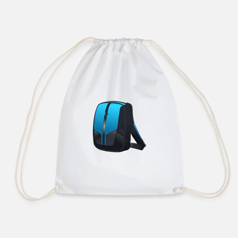 Rucksack - Turnbeutel - Weiß