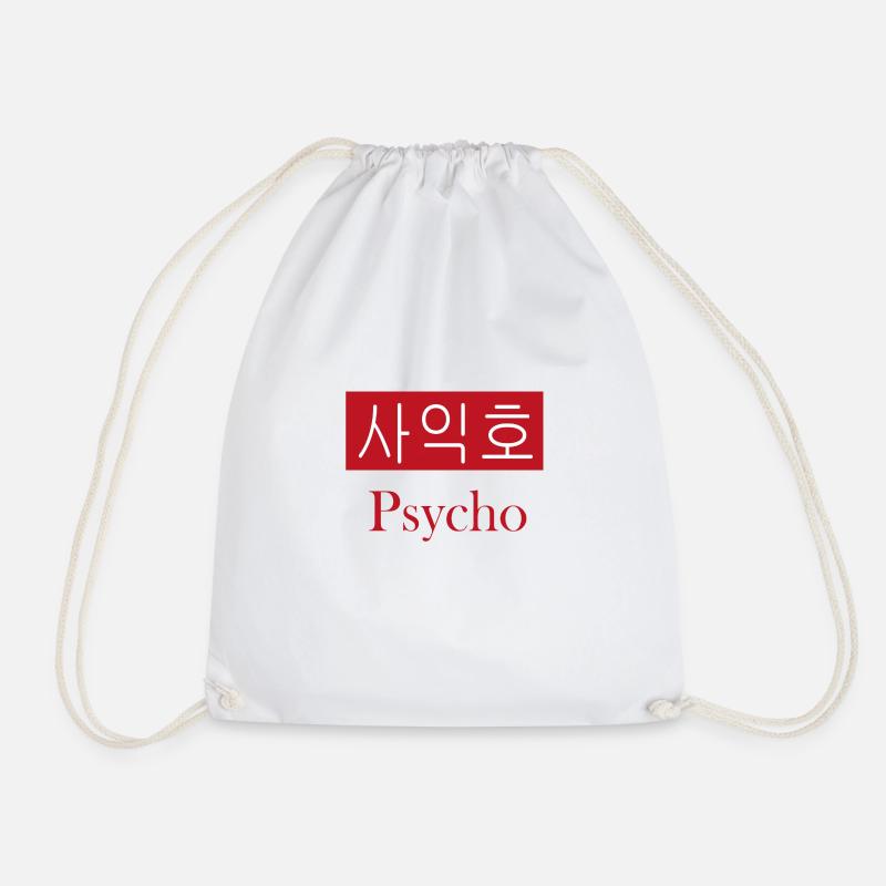 Psycho - Turnbeutel - Weiß
