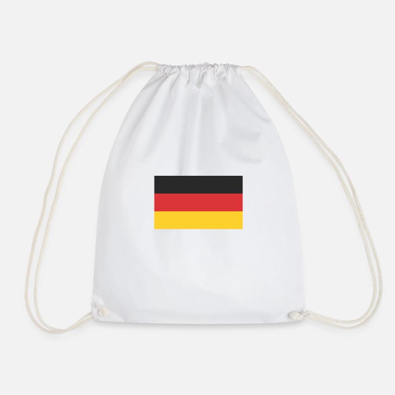 Drapeau de l’Allemagne - Sac de sport léger - blanc
