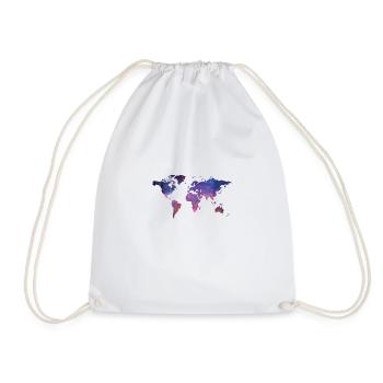 Galaxie mondiale - Sac de sport léger - blanc - Devant