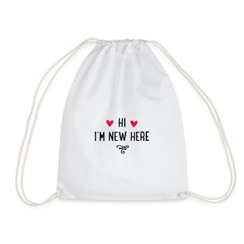 NEWHEREBABY - Sac de sport léger - blanc - Devant