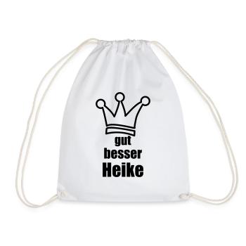 Heike - Turnbeutel - Weiß - Vorne
