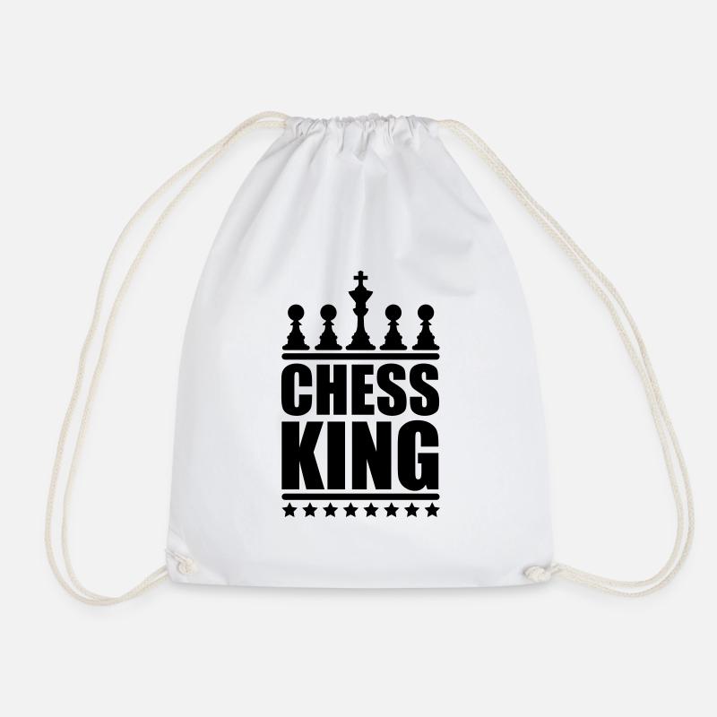 Chess King - Turnbeutel - Weiß