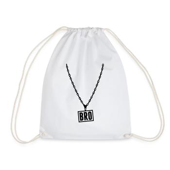 chain_bro_bo1 - Sac de sport léger - blanc - Devant