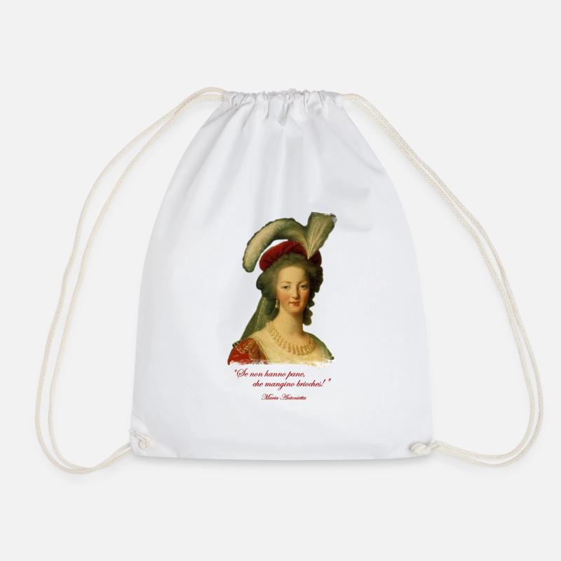 Maria Antonietta - Drawstring Bag - white