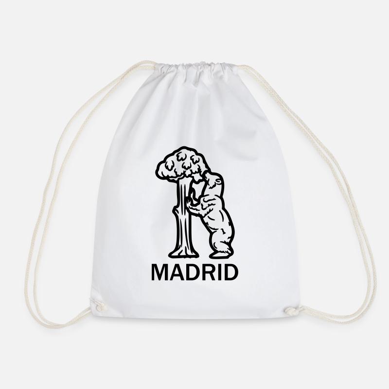 Logo de Madrid - Sac de sport léger - blanc