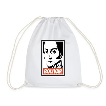 Simon Bolivar - Turnbeutel - Weiß - Vorne