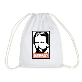 Tchaikovsky - Sac de sport léger - blanc - Devant