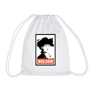 Horatio Nelson - Drawstring Bag - white - Front