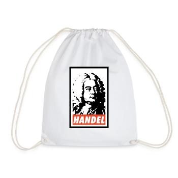 Georg Friedrich Händel - Turnbeutel - Weiß - Vorne