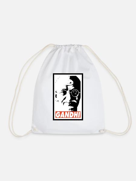 GANDHI - Turnbeutel - Weiß