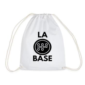 VOITURE ANCIENNE BOITE MANUELLE - Sac de sport léger - blanc - Devant