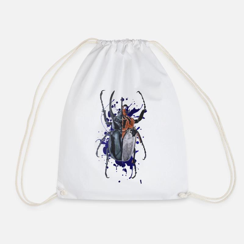 Coleoptera Insekt - Turnbeutel - Weiß