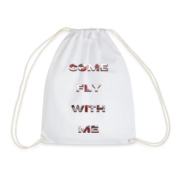 Come Fly With Me - Sac de sport léger - blanc - Devant