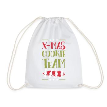 L’équipe des biscuits de Noël - Sac de sport léger - blanc - Devant