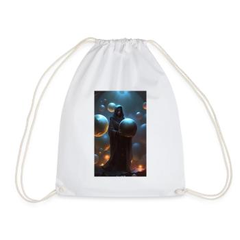 Sorcière des sphères et des orbes - Sac de sport léger - blanc - Devant