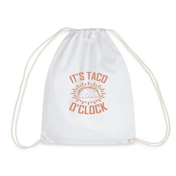 Tacos It’s Taco O’Clock Cinco De Mayo Cadeau - Sac de sport léger - blanc - Devant