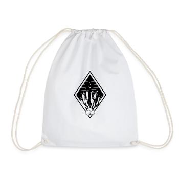Save The Reef Diver Coral Reef Marine Biologist - Drawstring Bag - white - Front