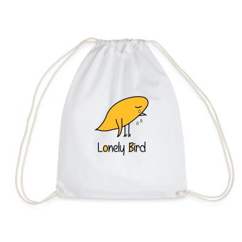 Lonely Bird - Sac de sport léger - blanc - Devant