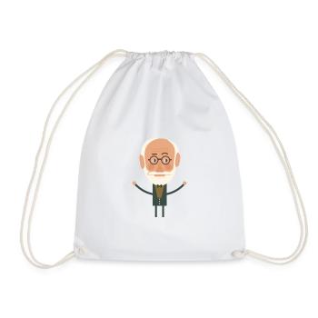 Sigmund Freud - Sac de sport léger - blanc - Devant